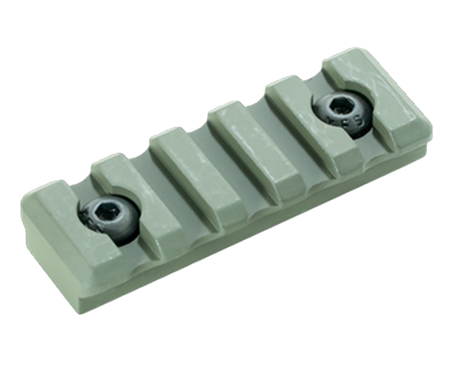 Timber Creek M5SPROD M-LOK 3 Slot Picatinny Rail OD Green Aluminum