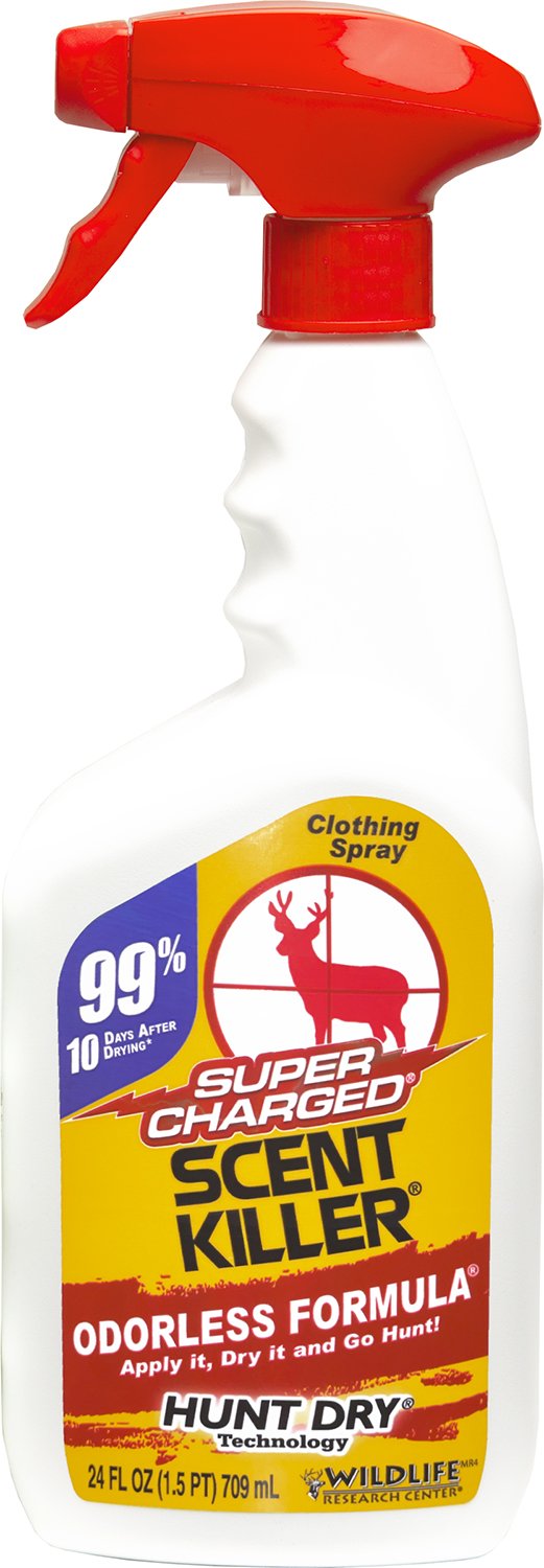 Wildlife Research 555 Scent Killer 24 oz Odor Eliminator Trigger Spray - Wildlife Research Center - HUMAN ODOR ELIMINATING