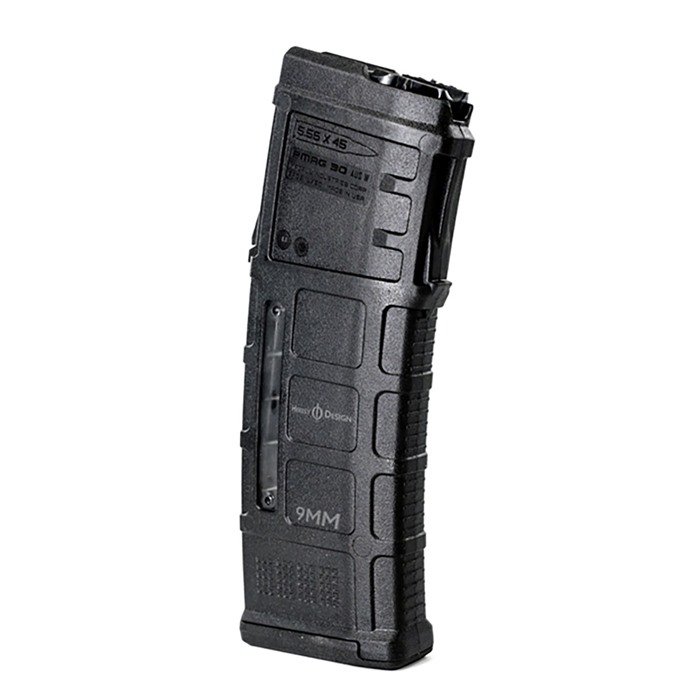 HERESY DESIGN INC. MAGAZINE 30RD 9MM LUGER FOR STEYR AUG STANDARD STOCK BLACK