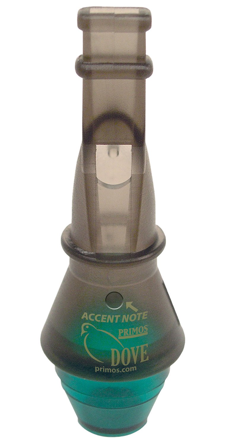 Primos 362 Dove Call | Easy to Use | Great for Calling Dove | Clear Plastic | Manufacture Number 362 - Primos - DOVES