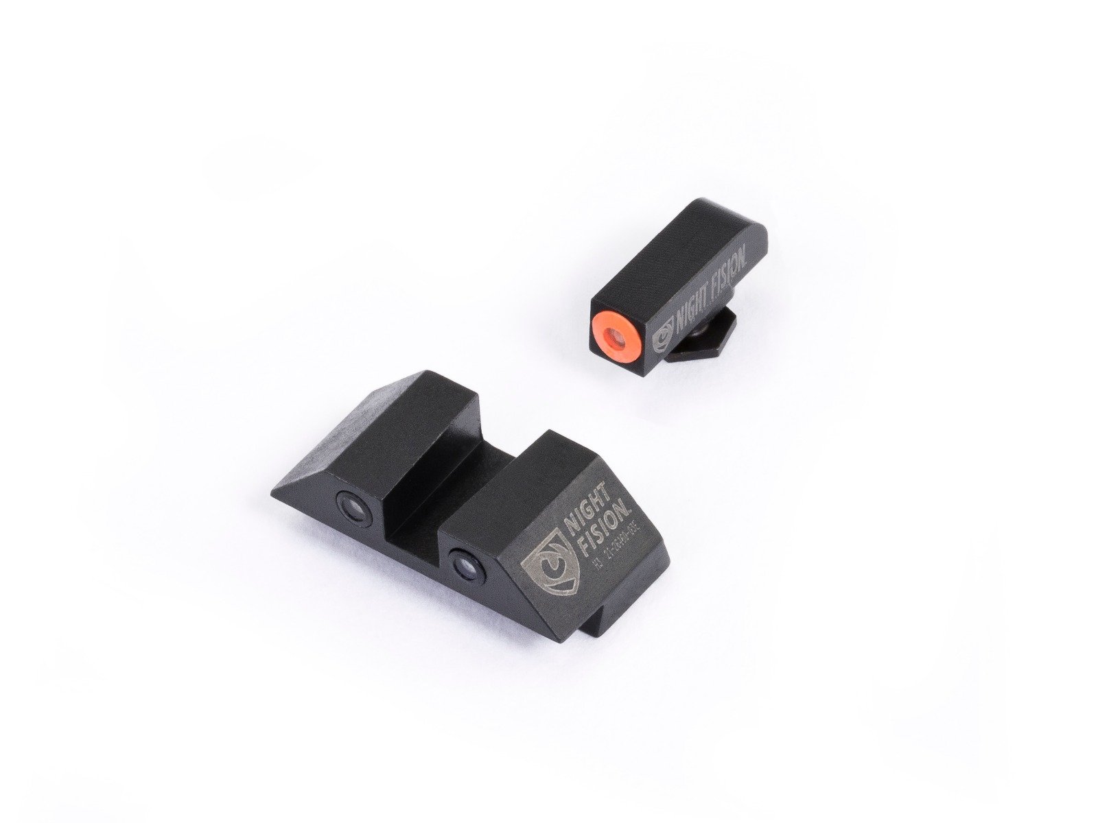 Night Fision GLK-002-003-OGZG Glock Tritium Night Sight Set Black/Orange - Night