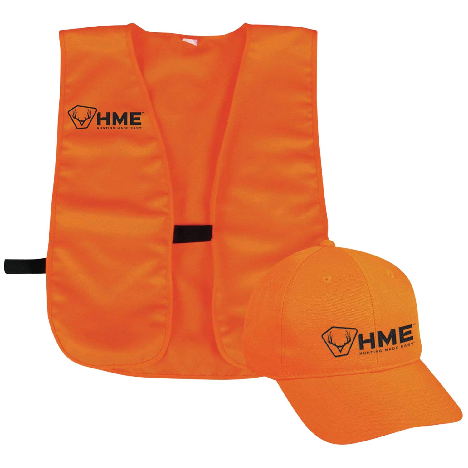 HME Orange Vest & Hat Combo One Size