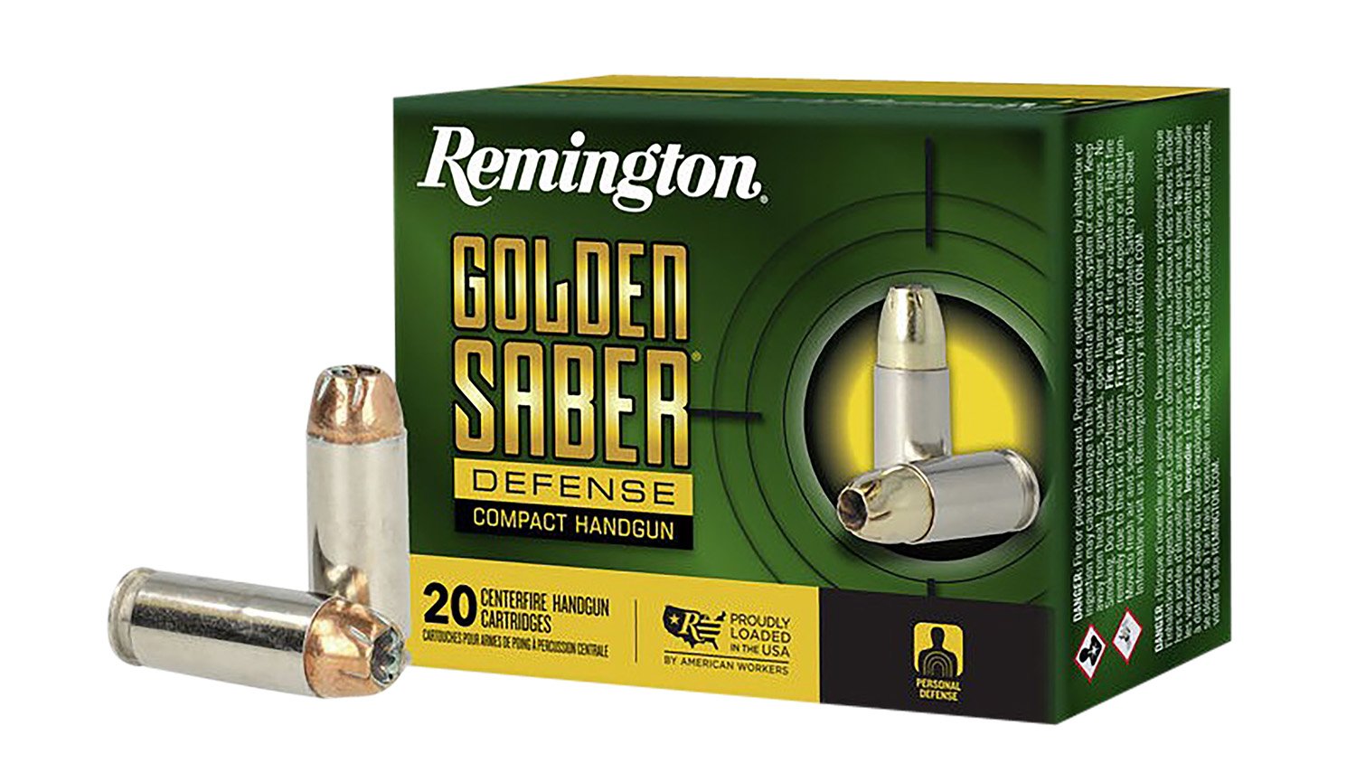Remington R21370 10mm Auto 180 Grain BJHP 20 Rounds Nickel Plated Brass