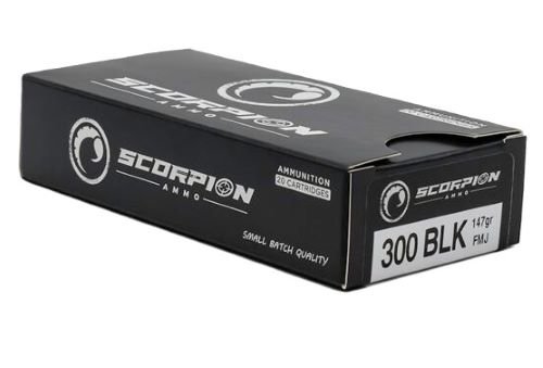 SCORPION 300 BLACKOUT 147GR FMJ 20RD