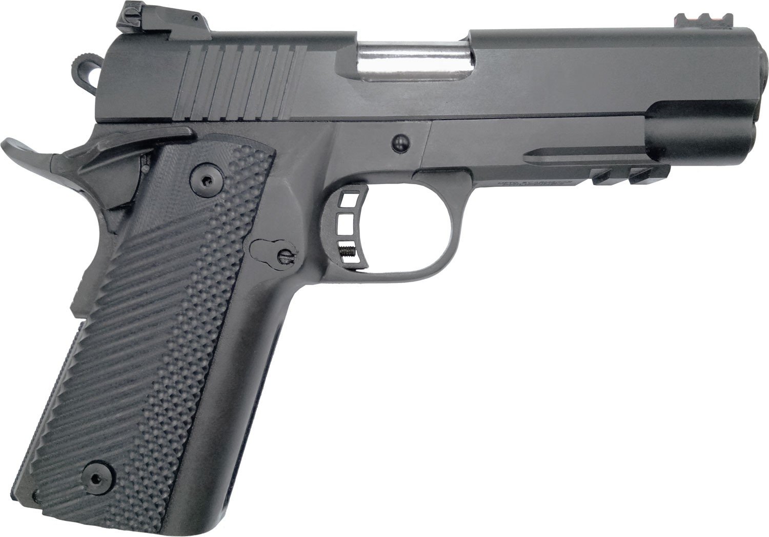 Rock Island 56632 Tac Ultra MS HC Combo Handgun: 9mm Luger, 22TCM9R, 4.2" Barrel, 17-Round, Black Parkerized Frame & Slide, G10 Grip, Adjustable Sights