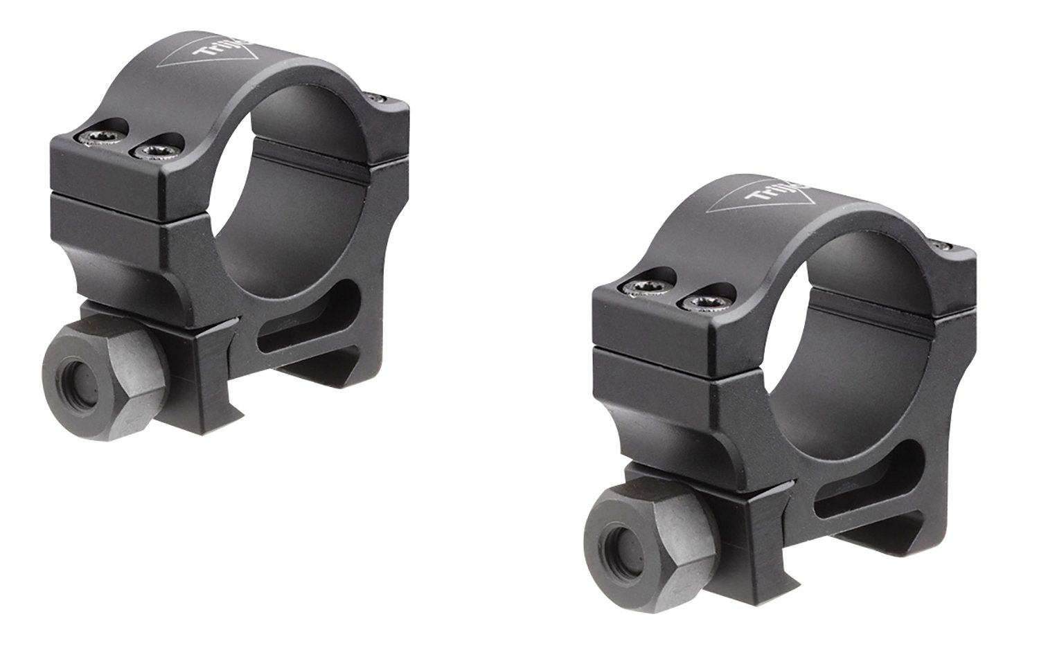 Trijicon AC22005 Riflescope Rings 1" Low Black Parkerized Aluminum