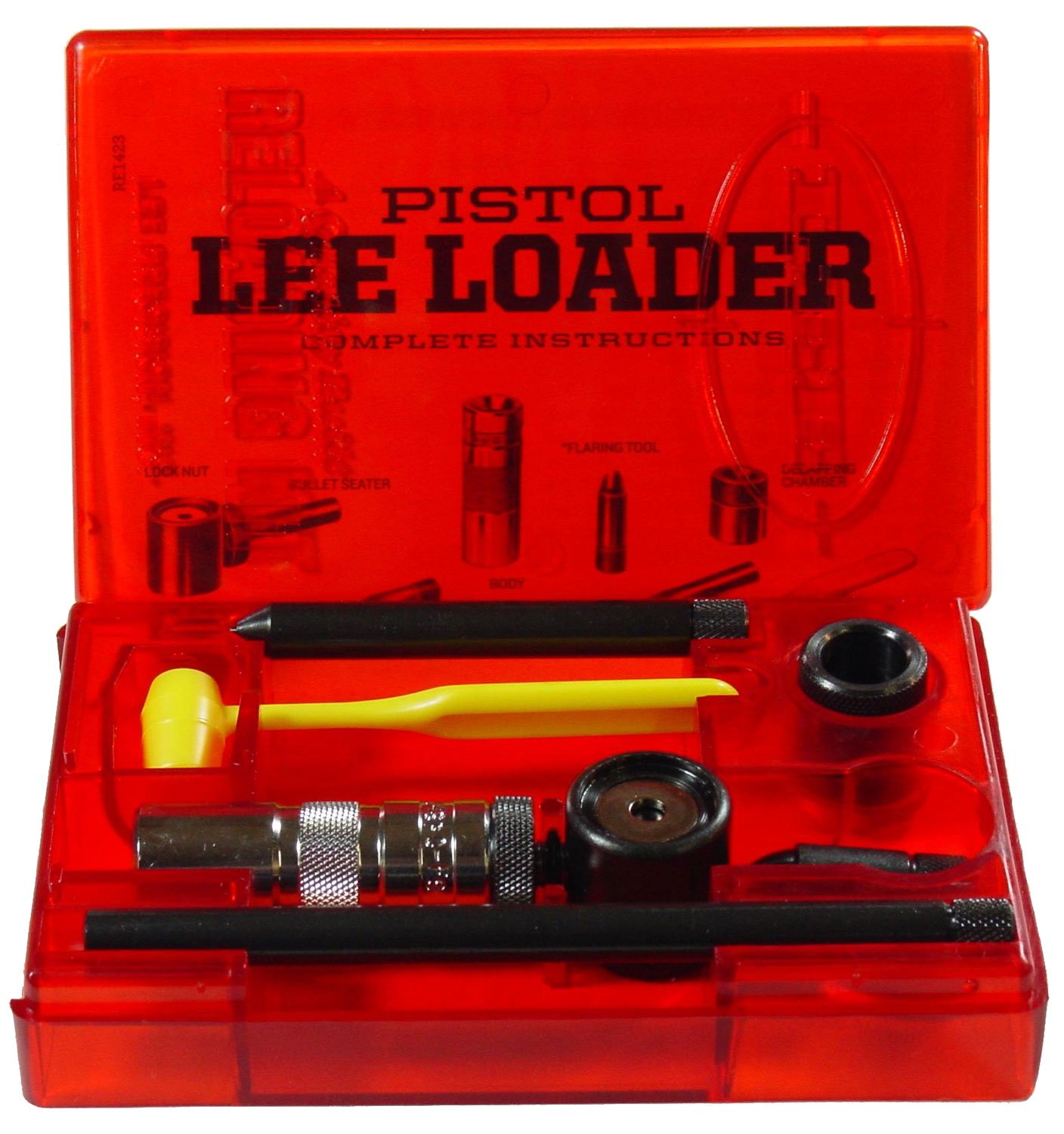 Lee Precision 90754 Steel 3-Die Set for 30 Luger with Shell Holder