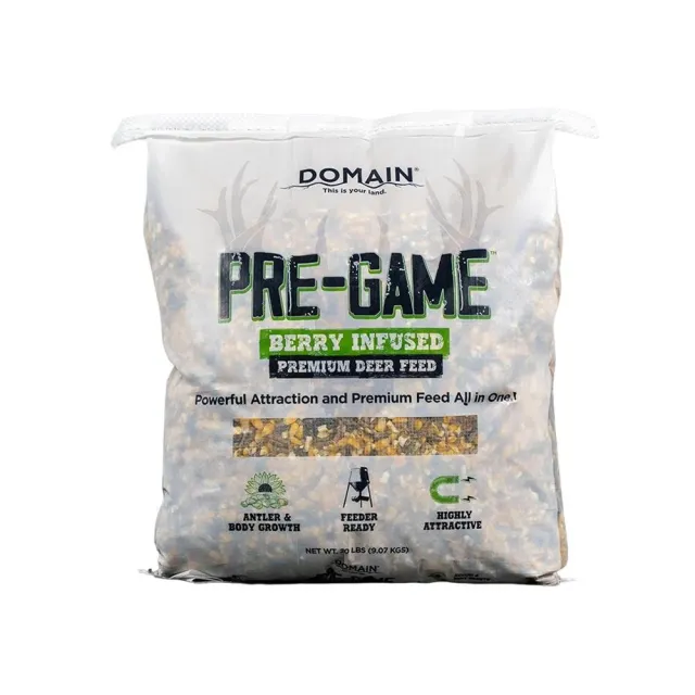 Domain Pre-Game Deer Feed 20 Lbs Whitetail Attractant - The Allen Company Inc.
