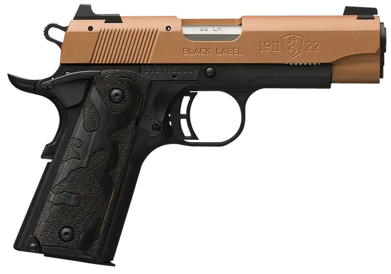 Browning 1911-22 Black Label Copper Compact .22 LR - Browning - 22 LR