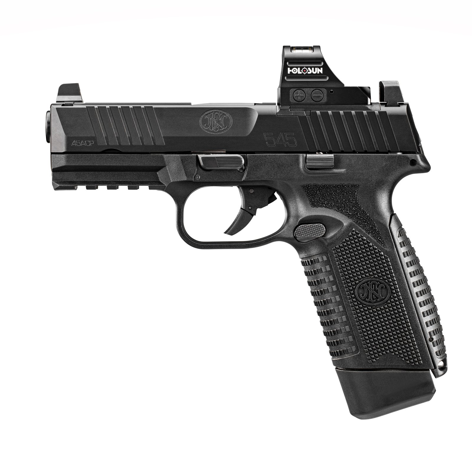 FN 545 MRD 45 ACP Pistol 4.1" Barrel Holosun 407C Black Finish
