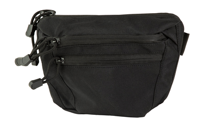 NcStar CVFP3057B CCW Fanny Pack, Black, Adjustable Waist Strap 60"