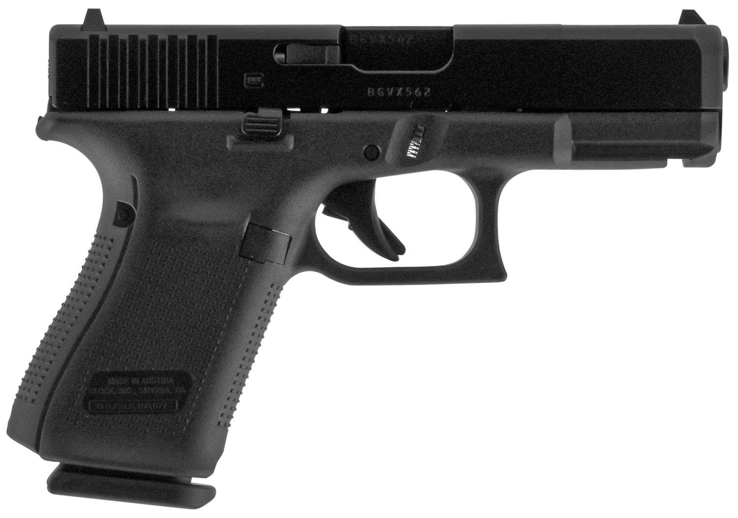 G19 GEN 5 9MM 4.0 IN BBL - BLACK