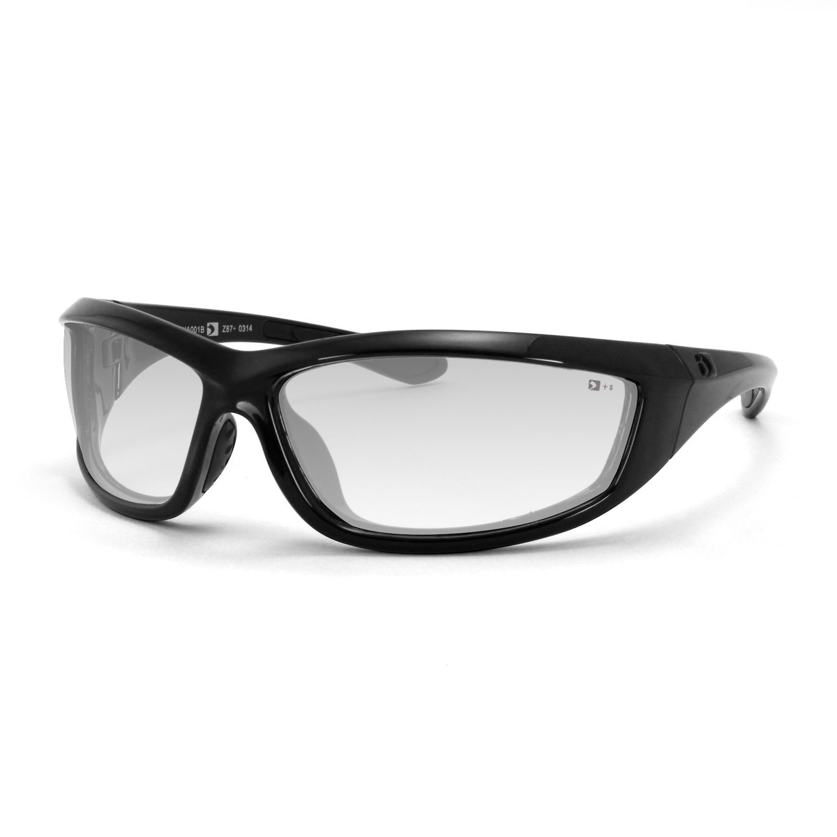Buy Bobster ECHA001C Charger Sunglasses Gloss Black Clear Lens online