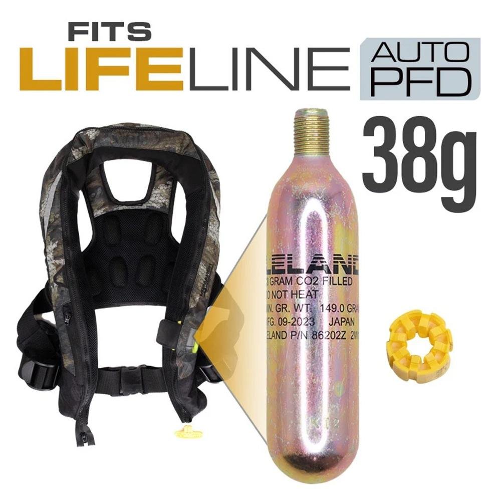 Higdon Outdoors 39198 38g CO2 Cartridge for MOmarsh LifeLine Vest