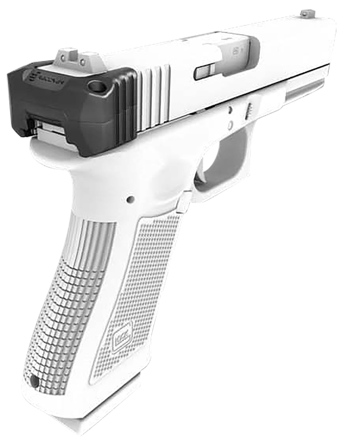 Recover Tactical GCH4301 Glock 43 Upper Charging Handle Black Polymer - Recover Tactical - UPPER CHARGING HANDLE