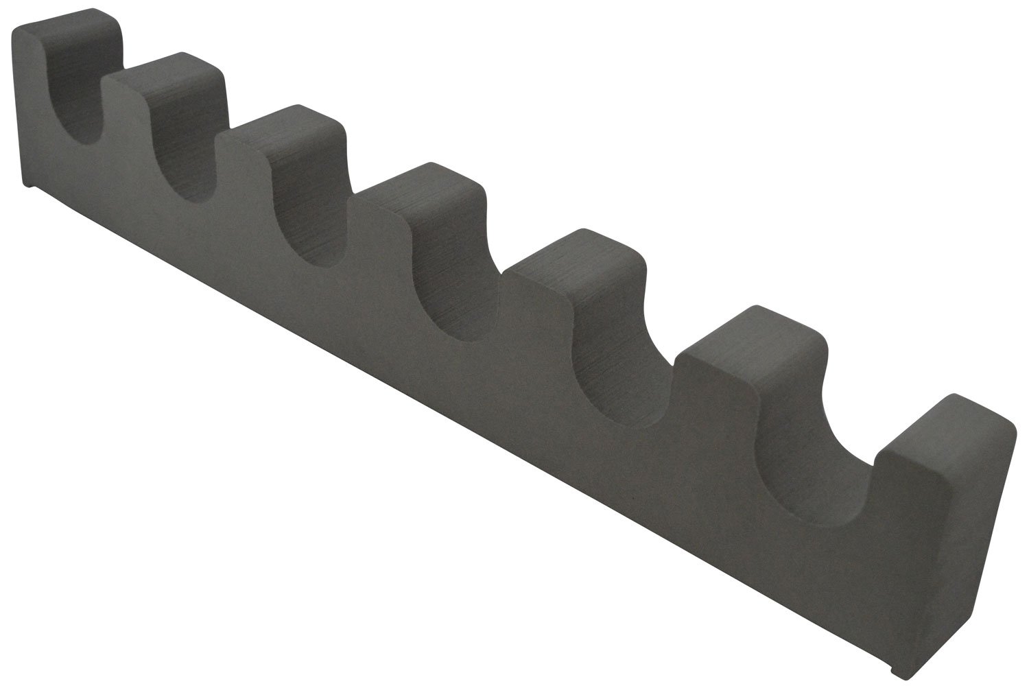 BenchMaster BMWEBR6 Rifle Rest 6-Gun Black Foam 19"x3"x1.5"