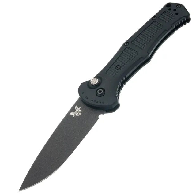 Benchmade 9070BK-02 Claymore 3.6 In Black Grivory Auto Safety
