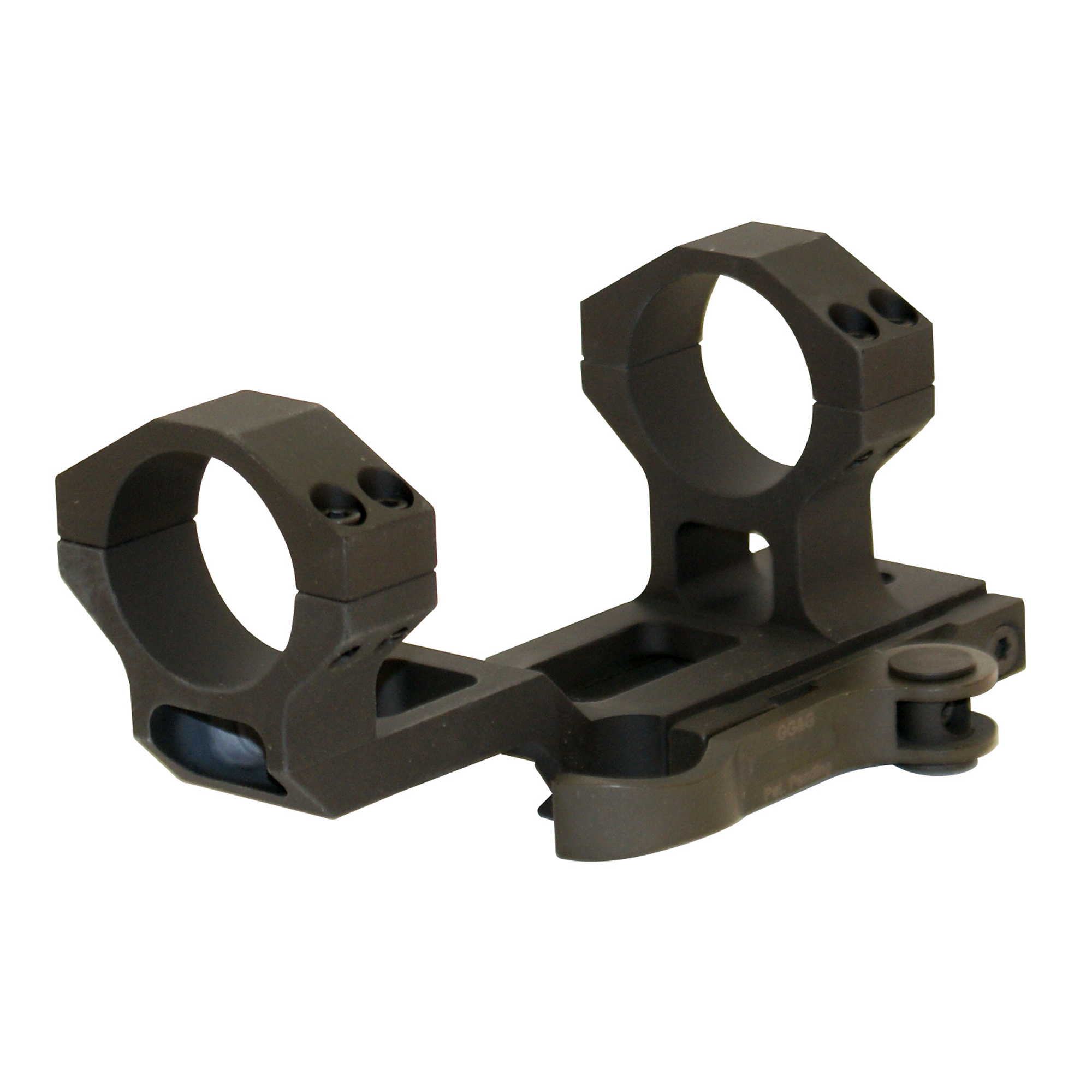 GG&G GGG-1383 FLT Accucam QD Scope Mount, 30mm Rings, Picatinny, Black