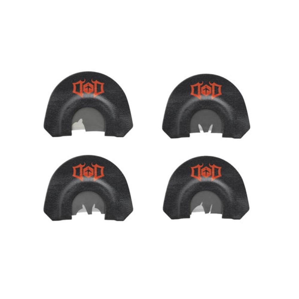 Hunter Specialties HS-DOD-MC-TS-4PK Turkey Diaphragm Calls, 4-Pack, 3 Reeds - GSM Outdoors
