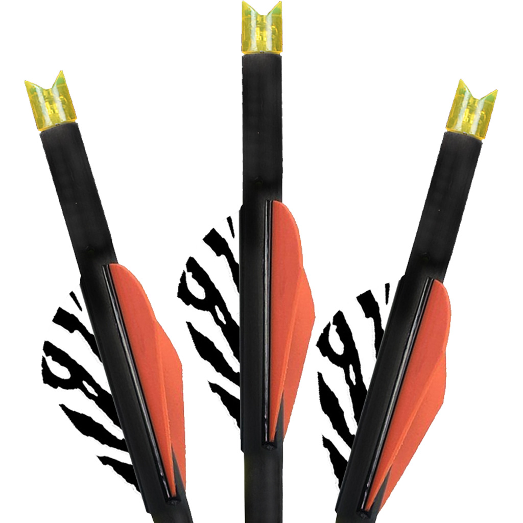 Lumenok BECC223 22In Carbon Crossbow Bolts HD Orange Nocks 3-Pack