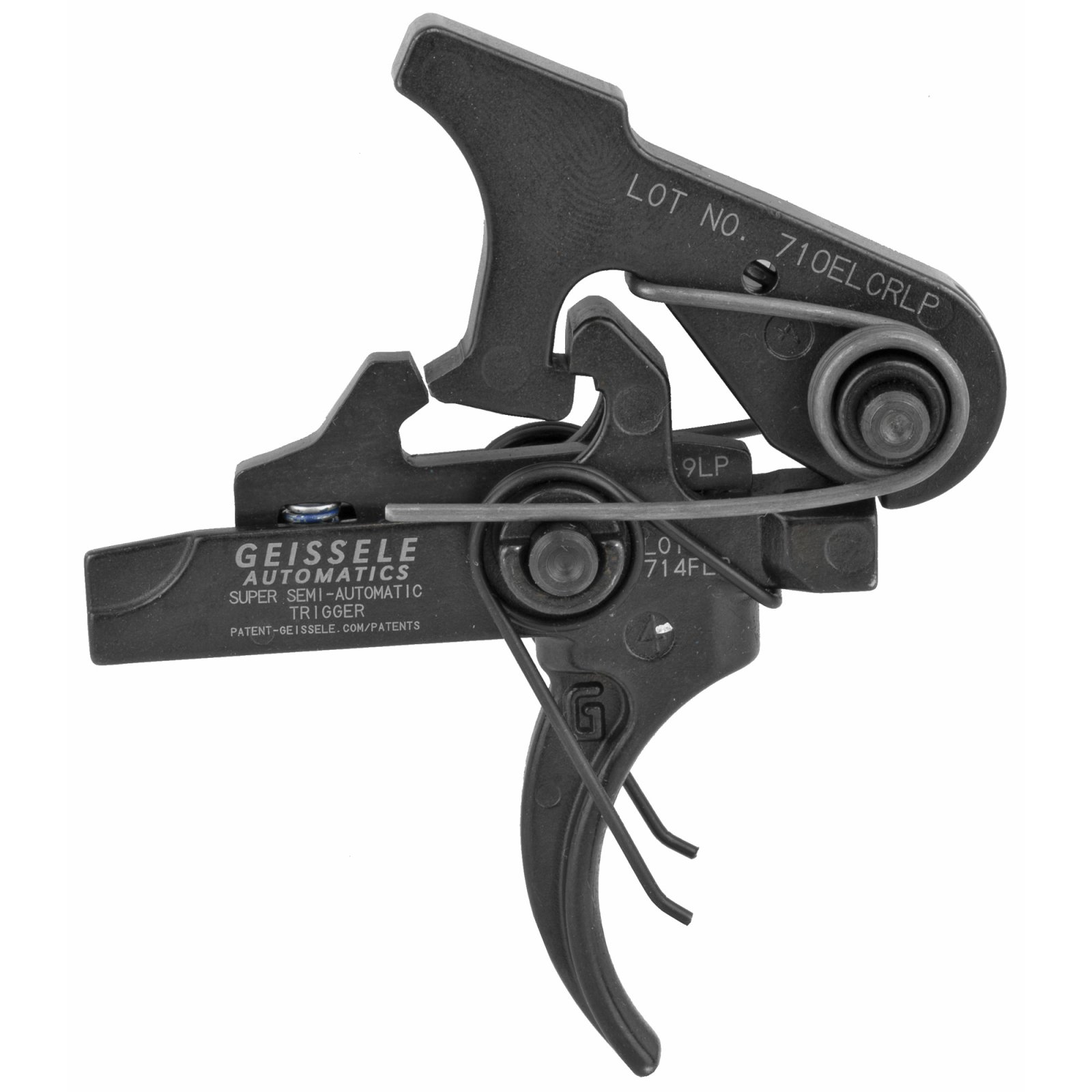 Geissele Automatics Trigger Super Semi-Automatic Black Finish (05-123)