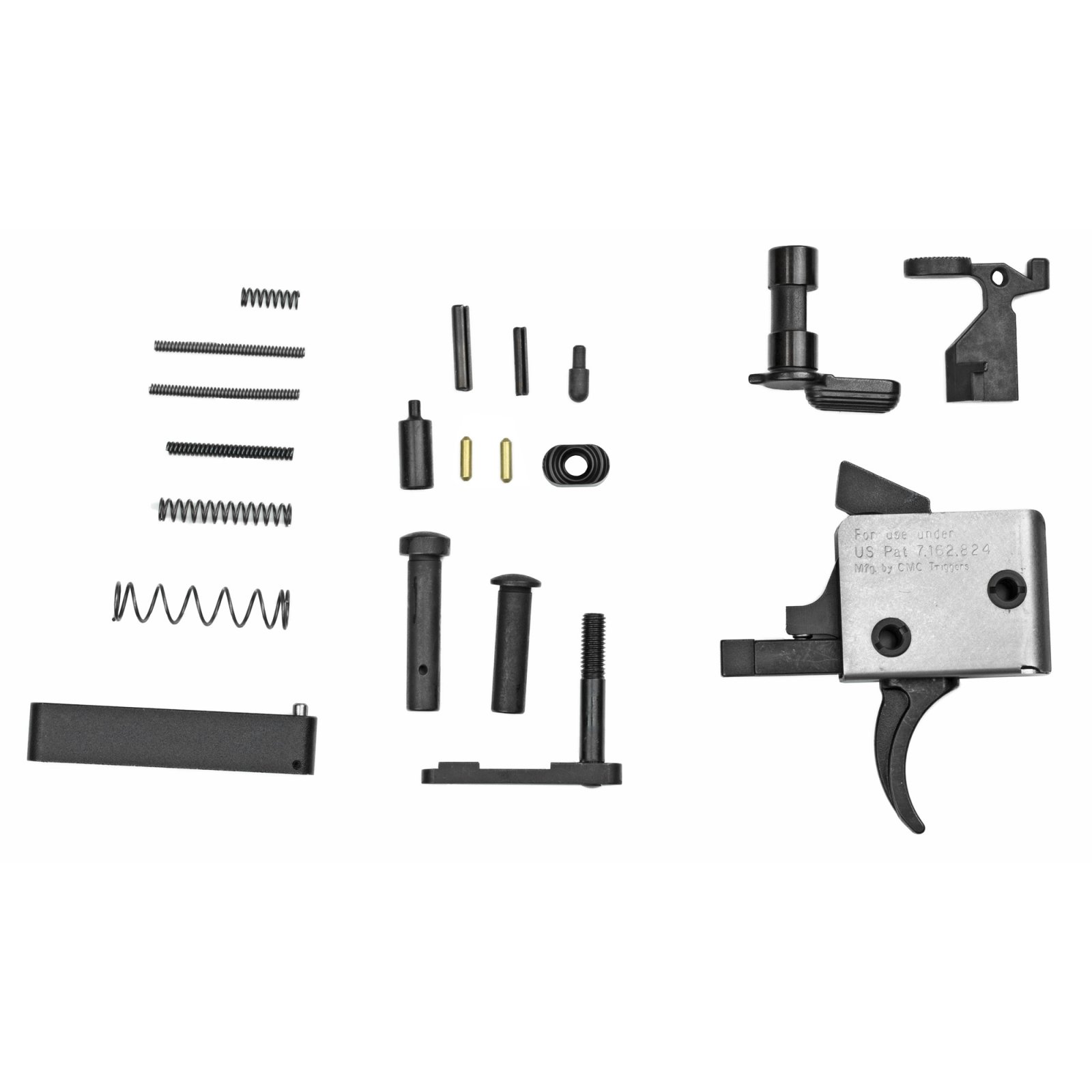 CMC Triggers AR Lower Assembly Kit w/Curved 3.5lb