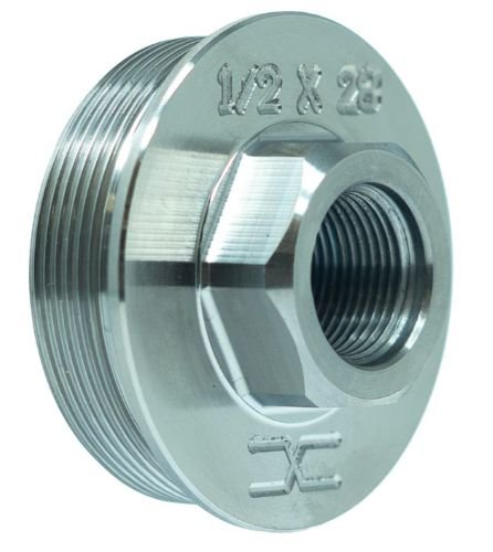 Faxon 1/2X28 DIRECT THREAD TO HUB ADAPTER