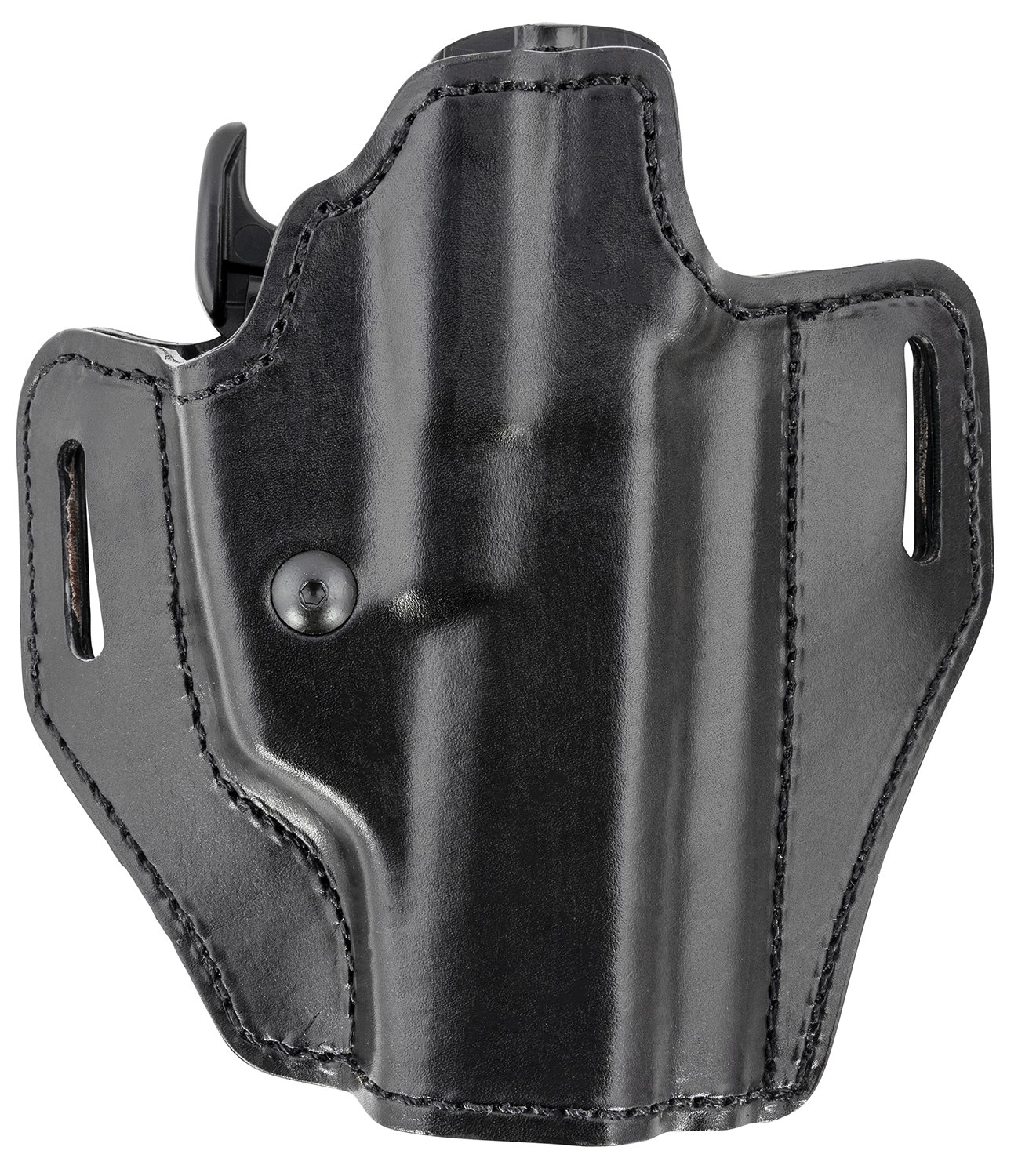 Bianchi 126GLS Assent Holster: CZ 75 and Similar, Right Hand, Belt Slide, Black - Bianchi - BLACK