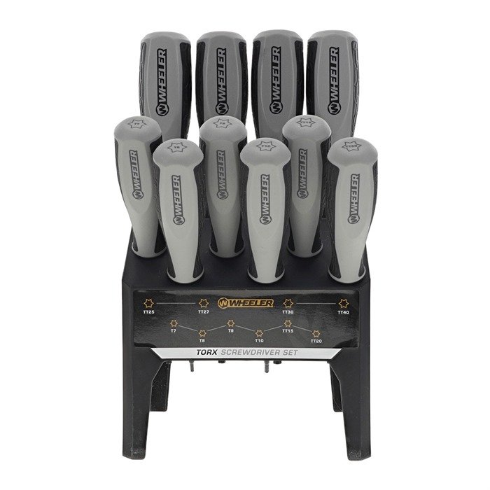 WHEELER 10PC TORX BENCH DRIVER SET