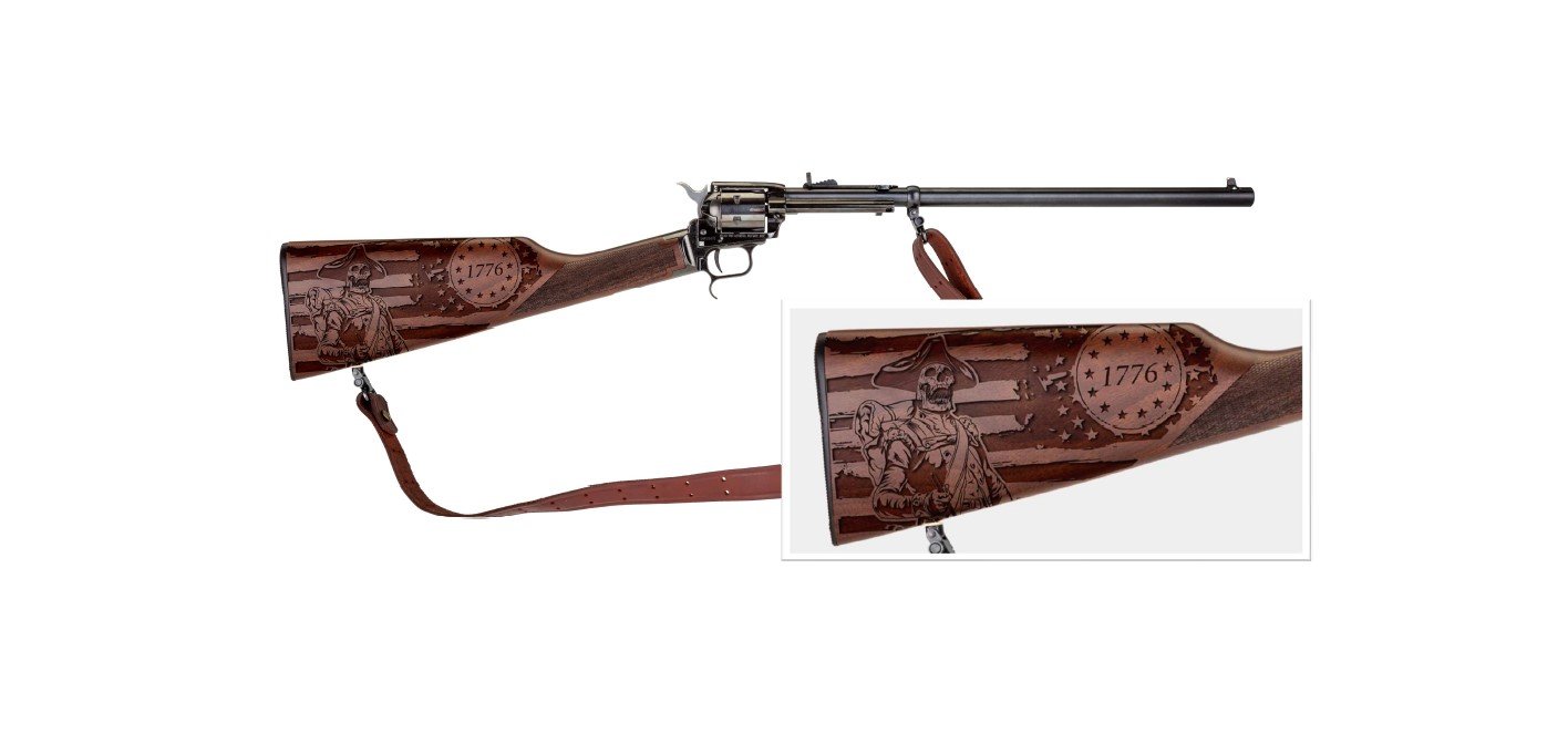 Heritage Rough Rider Rancher .22 LR 16 in Blued 6 Rounds Single Action - Heritage - 22 LR