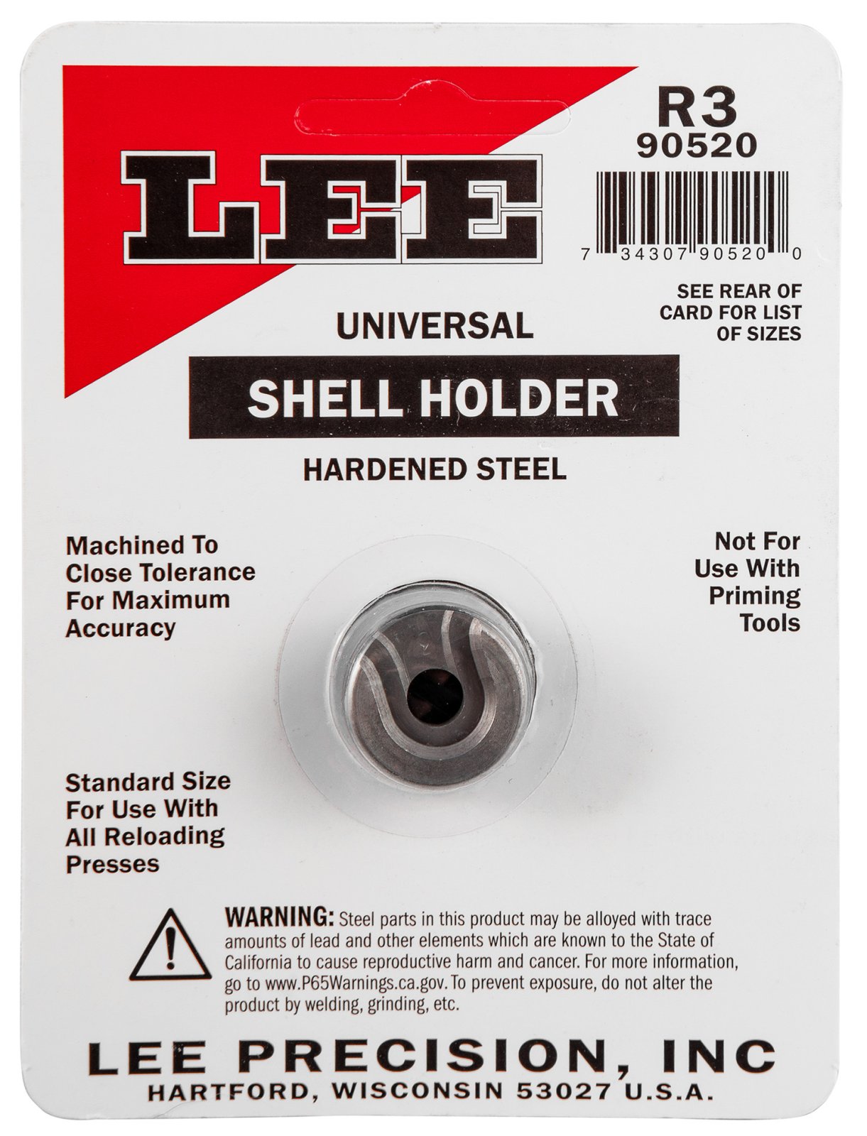 Lee Universal Shell Holder - #16 Size