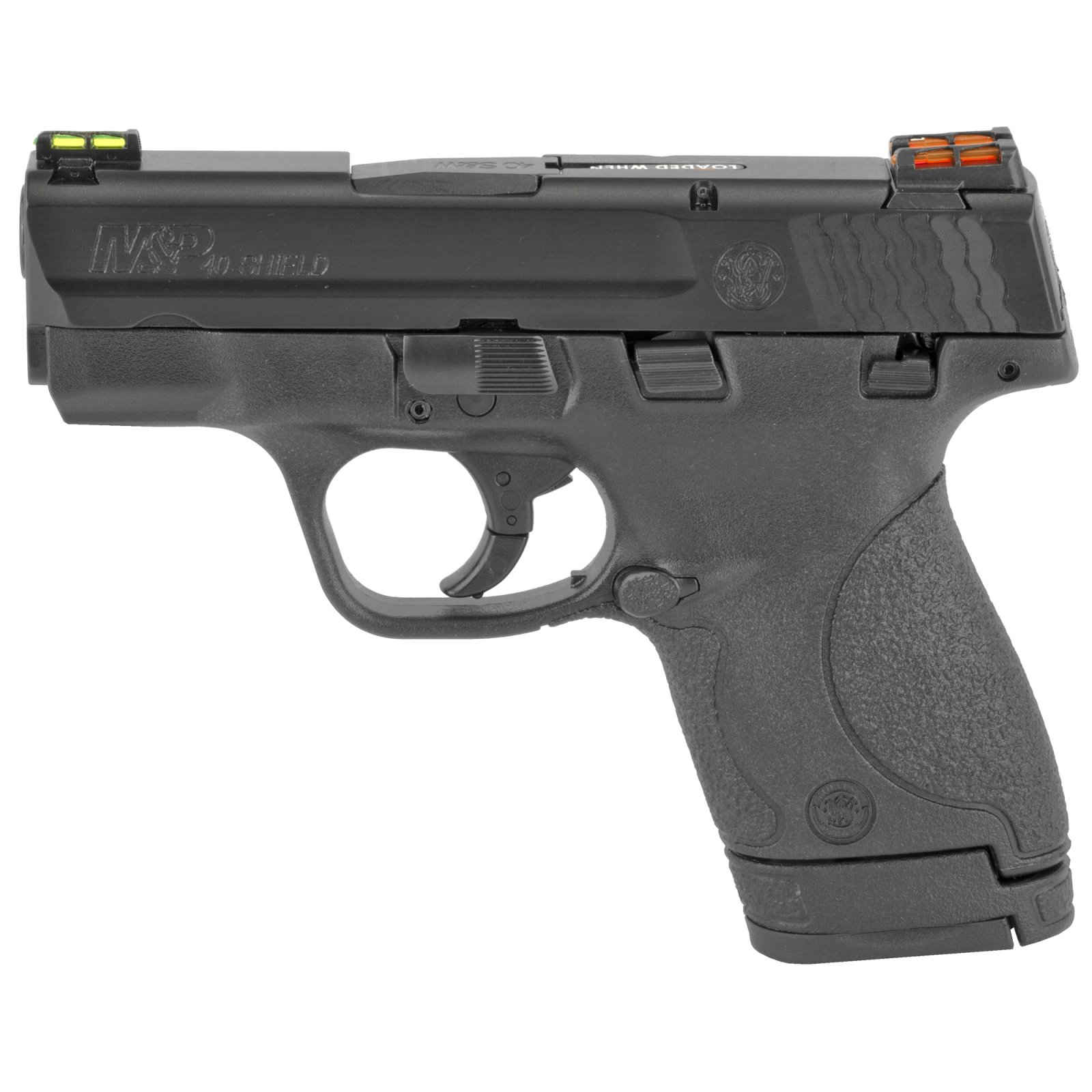 Smith & WESSON M&P 40 Shield 40 S&W 3.1" Hi Viz Sights 6rd/7rd Pistol 11906 - Smith & Wesson - 40 S&W