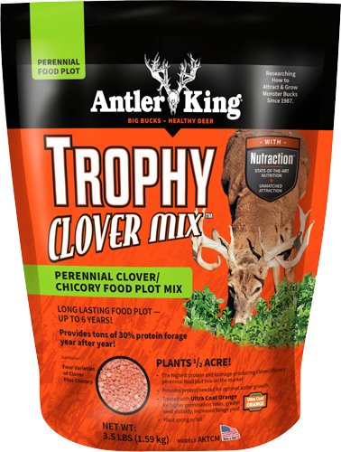 Antler King 35TCM Trophy Clover Mix 3.5lb 1/2 Acre Seed