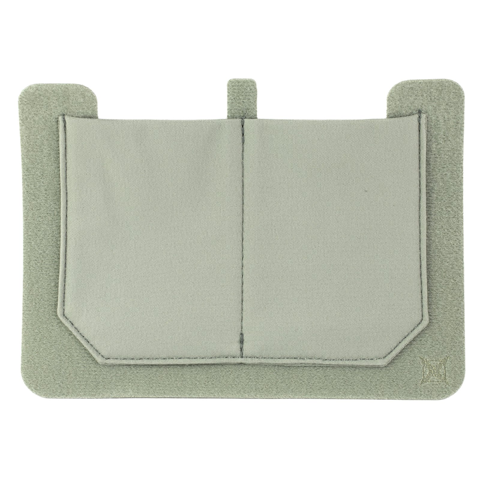Vertx VTX5232 Stretch Pocket, Large, Velcro Backing, Elastic, Gray - Vertx
