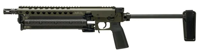 Kel-Tec KP50 Braced Jungle Clip 5.7x28mm 9.5 In 50 Round Green - Kel-Tec - 5.7x28mm