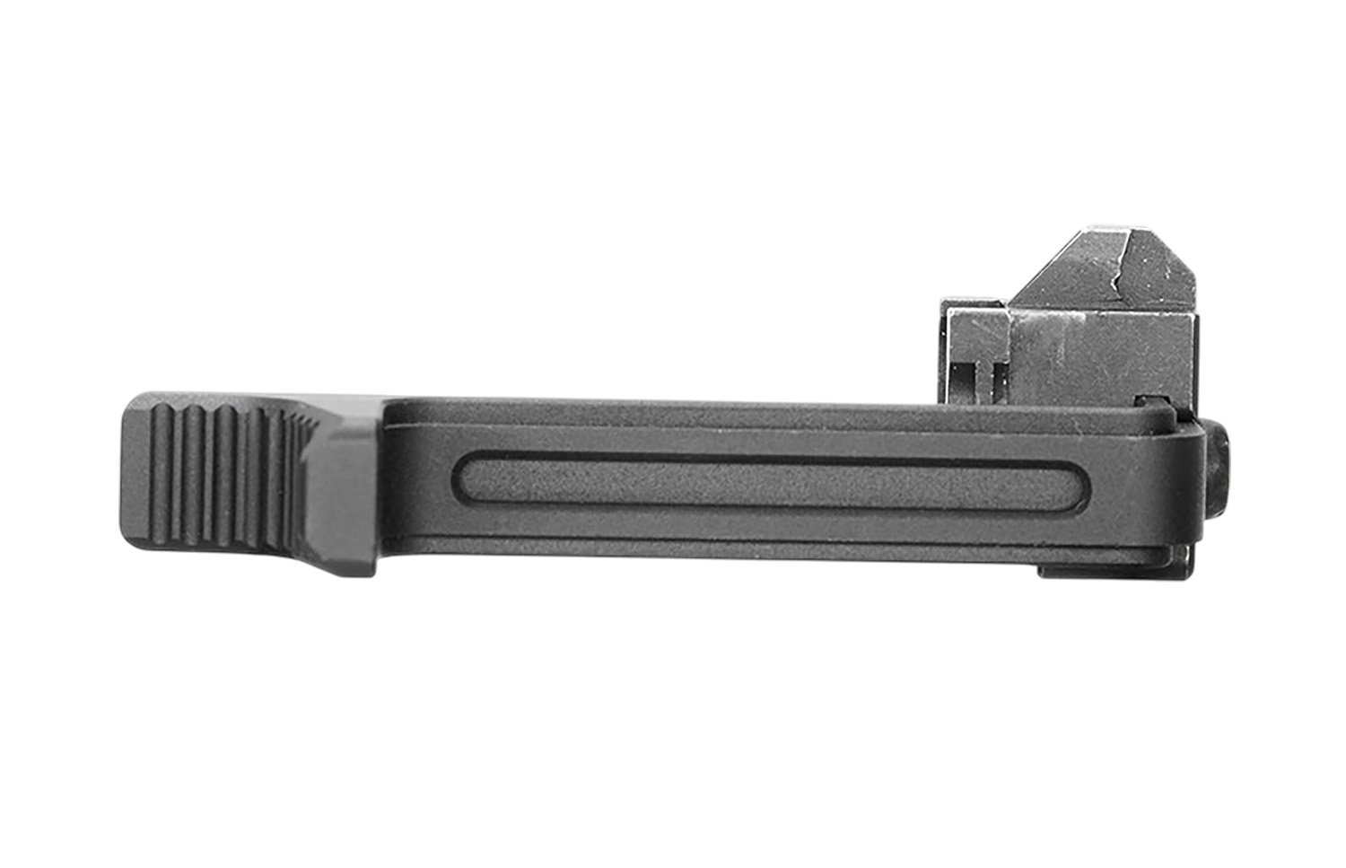 Buy Strike Industries SMCCP320EXTCH SMC Charlie Extended Charging Handle Compatible w/ Strike Modular Chassis Systems Sig Sauer P320 Black Ambidextrous online