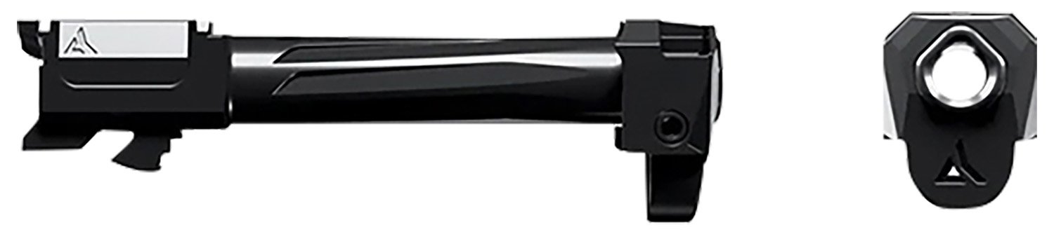 Radian Afterburner and Ramjet Micro Compensator and Ported Handgun Barrel for Glock G43 Black - Radian Weapons - 9 MM LUGER