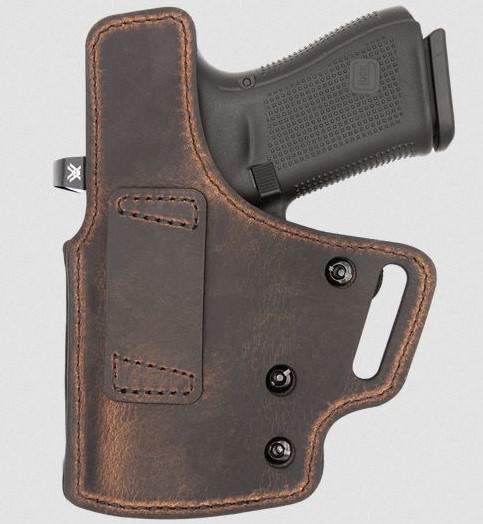 Versacarry DEF2203-400A Defender Alpha Holster OWB Brown/Black Size 3 4.0"
