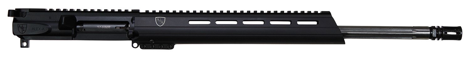 Alexander Arms AR-15 UST17 Upper .17 HMR 18 in Black 10 Round Blowback