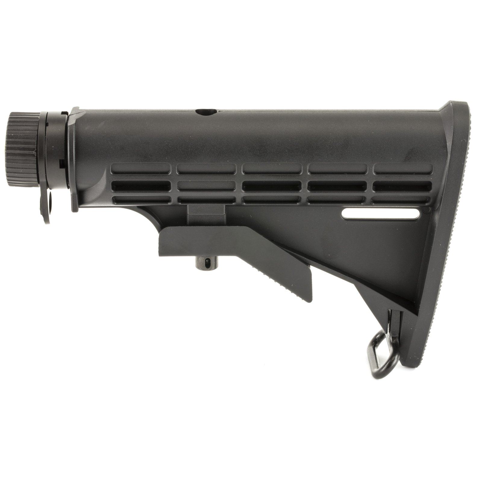 UTG Pro RBU6BM AR-15 6-Position Mil-Spec Stock Assembly Black