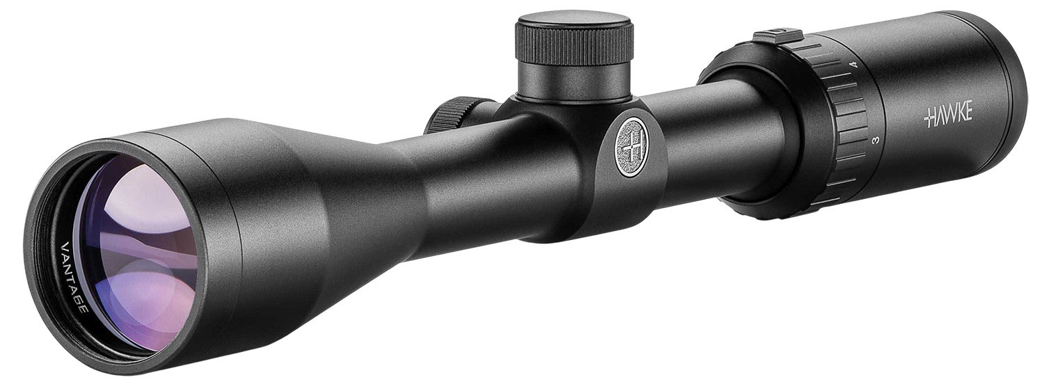 Hawke Sport Optics 14121 Vantage Riflescope Black 3-9x40mm 1" Tube Mil-Dot Reticle - Hawke Optics - 40MM