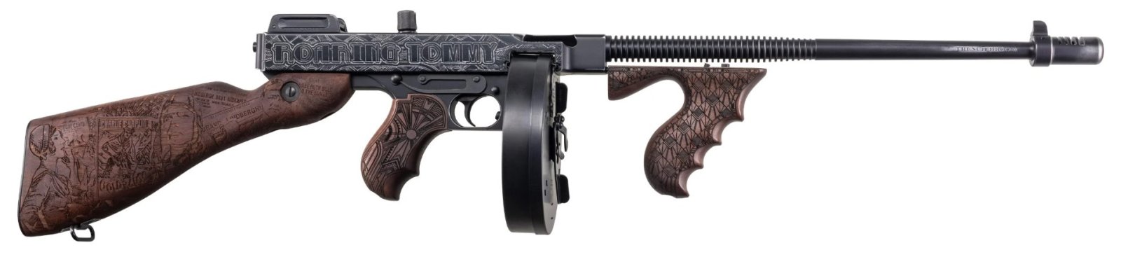 Auto-Ordnance T150DC7 1927A1 Thompson .45 ACP 18" 20+1 Midnight Blue - Auto-Ordnance - 45 ACP