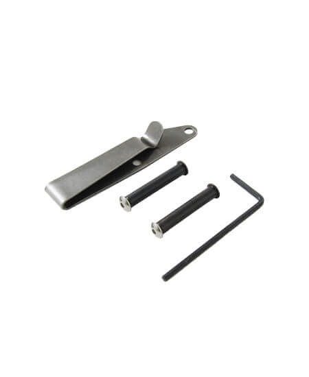 Kel-Tec PF9-480S Stainless Belt Clip Right Side for PF9 Concealed Carry