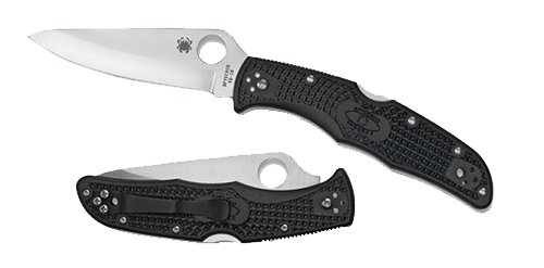 Spyderco C10PBK Endura SL-PL 3.7" Black Knife