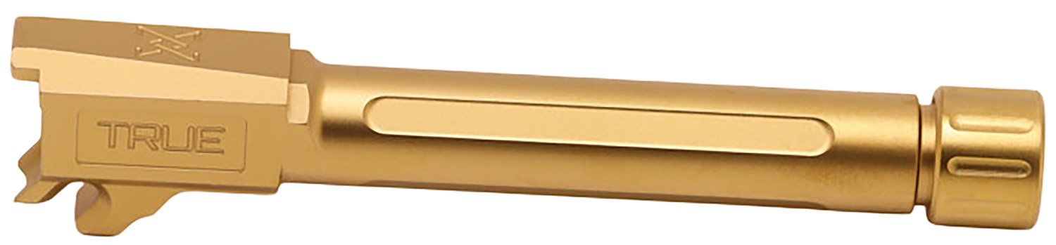 True Precision TPP365FBXTG 9mm Barrel Sig P365 4.3" Gold TiN 416R Steel - True North Concepts - 4.30"
