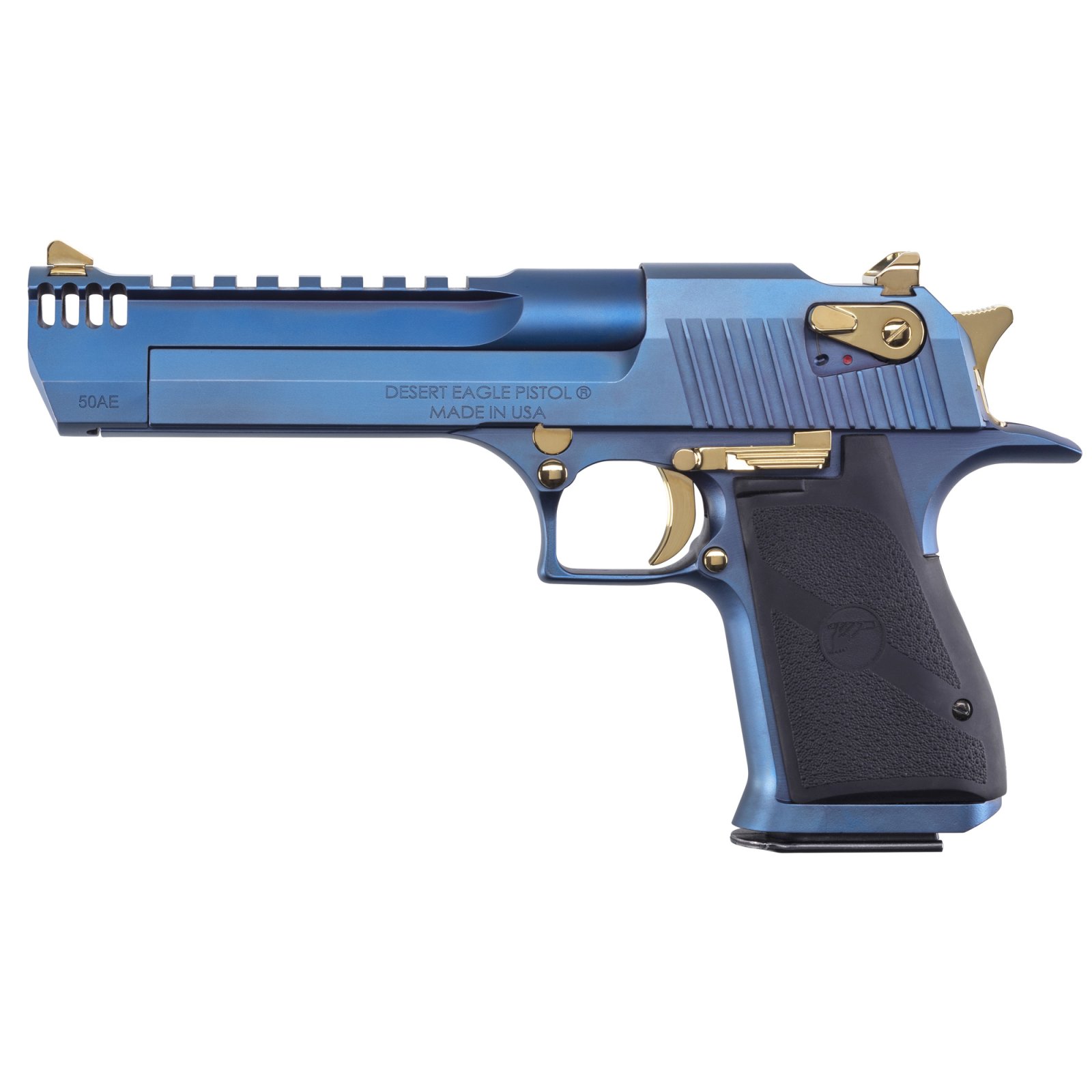 Magnum Research Desert Eagle .50 AE Carbo Blue PVD 6" Barrel 7+1