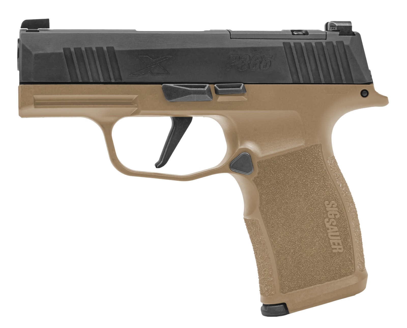 Sig SAUER 365X-9-CTXR3P P365X 9mm 3.1" Two-Tone Coyote Semi-Auto Pistol