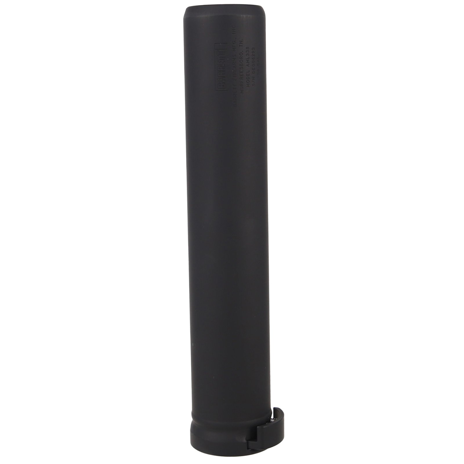 Barrett AML338 Adapter Mount Suppressor .338 and less 10.3 Black 3/4-24 - Barrett - 338 and less