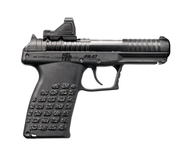 Keltec PR57BLKOPTIC PR-5.7 5.7 x 28mm 4.64" Blue Semi-Auto Pistol - Keltec - 5.7 x 28mm for sale at TheGunDock