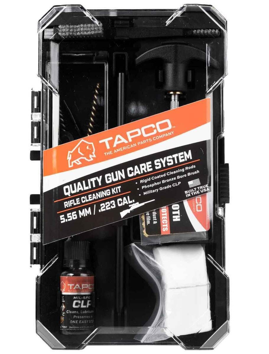 Tapco TAP22082 Univeral Cleaning Kit Handguns, Long Guns & Shotguns FOR .22 - 12GAUGE 